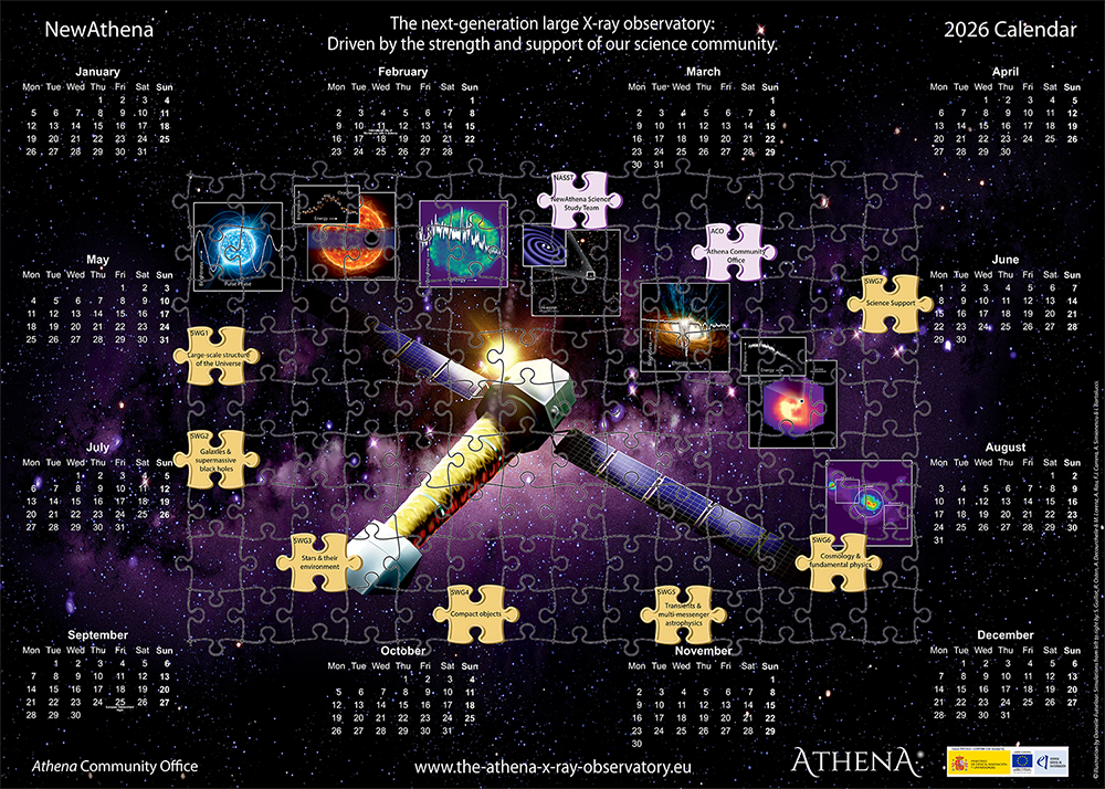 2026 Calendar | Athena X-ray observatory - Athena X-ray observatory